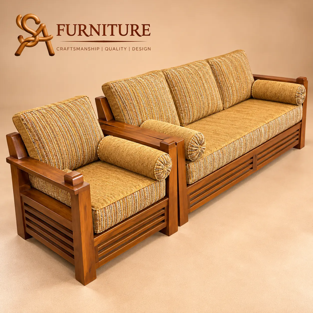 Craftsman Comfort Sofa Set