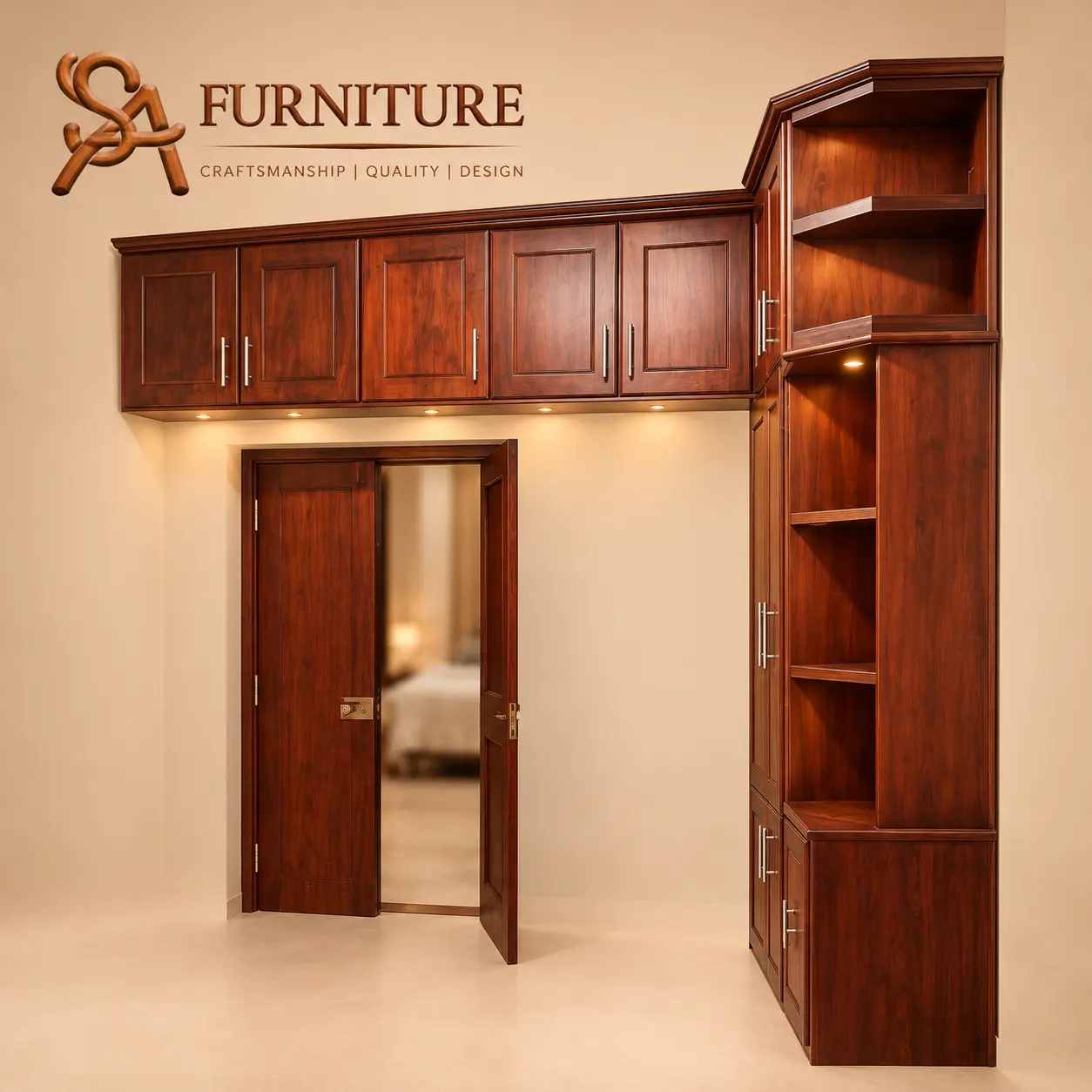 Warm Wood Cabinetry Showcase