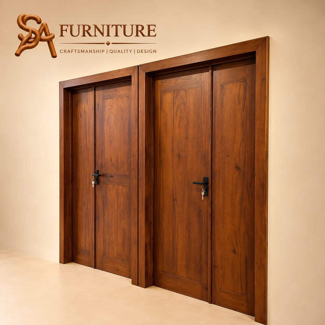 Wooden Double Door Collection