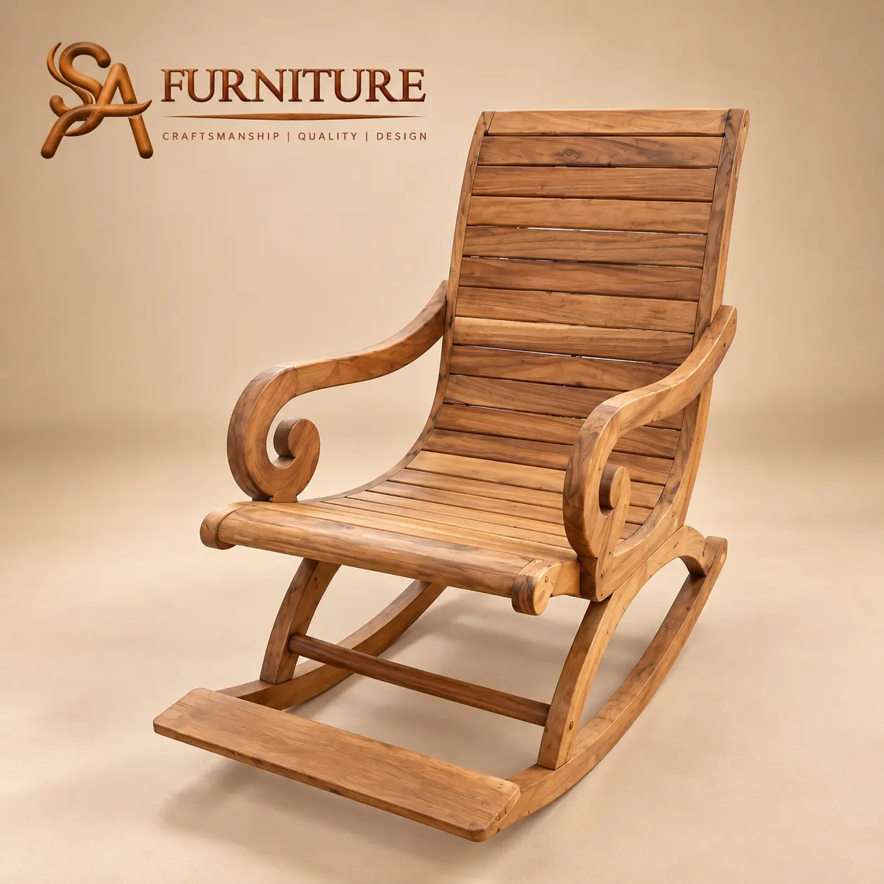 Wooden Rocking Chair
