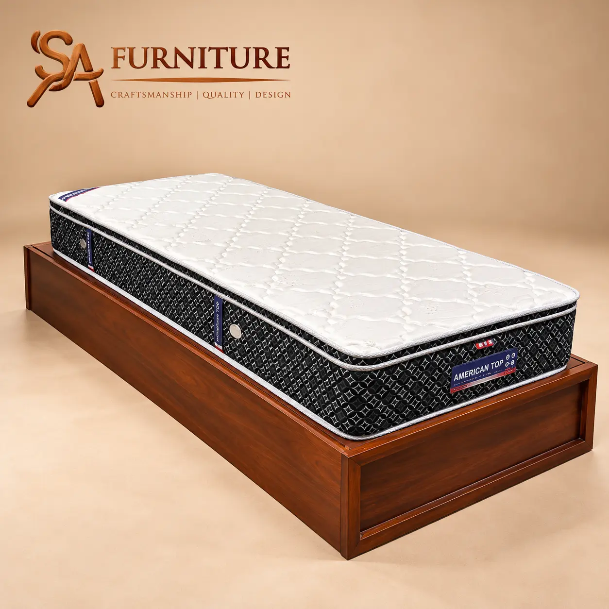 Wooden Single Bed